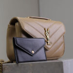 Saint Laurent Loulou Small In Matelasse Lambskin
